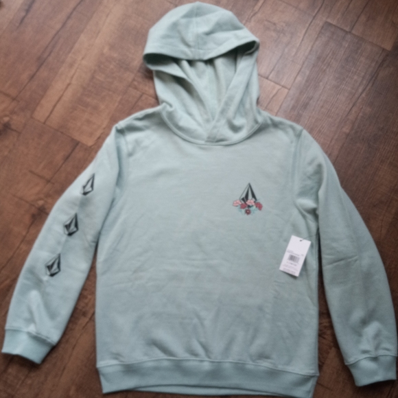 New, Girls Volcom Hoodie. Size L 10/12 - Picture 7 of 7